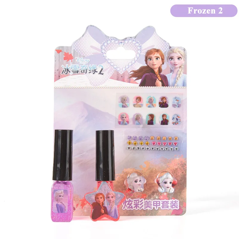 Стикеры для ногтей Disney Холодное сердце набор игрушек моющийся лак София пони