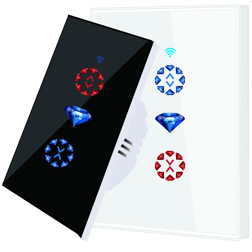 Умный дом WiFi электрические сенсорные жалюзи переключатель занавесок приложение