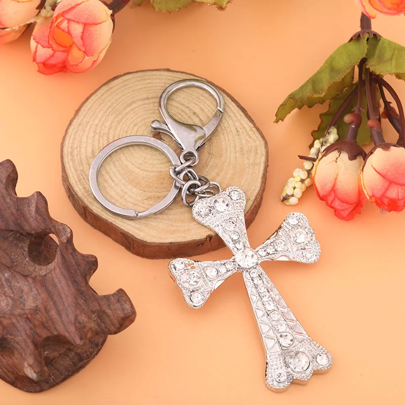 2019 Zircon Snowflake Style Keychain Fashion Versatile Jewelry Cute Shiny Metal Romantic Accessories Fine Bag Pendant | Украшения и