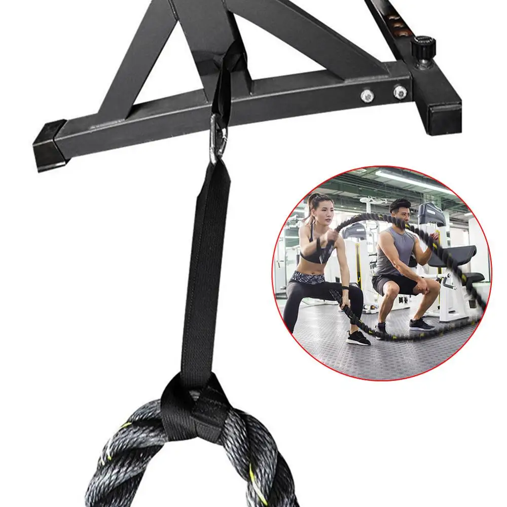 Fitness Battle Rope Anchor Strap Kit Workout Accessoires for Easy Setup Home Gym Outdoor Exercise Training | Спорт и развлечения