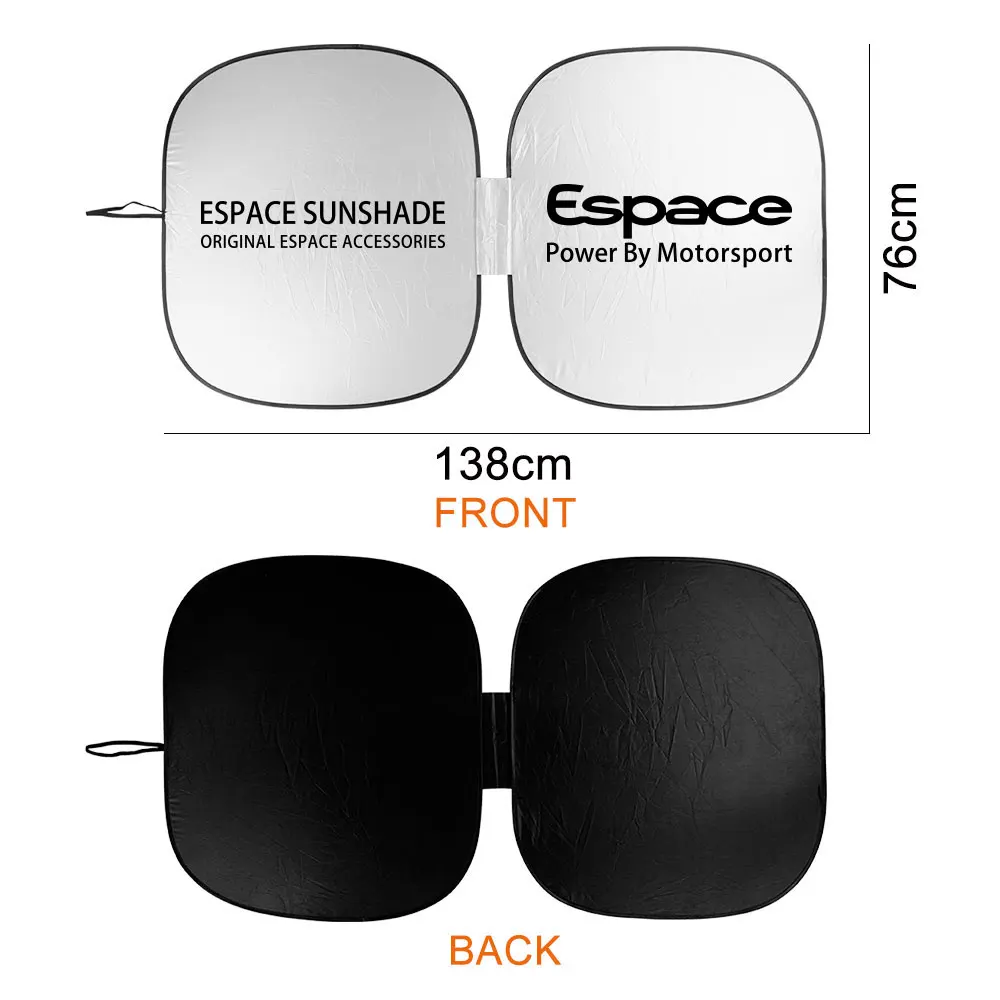

Car Windshield Sun Shades Sunshades For Renault Megane Clio Espace Kangoo Kwid Latitude Symbol Twingo Velsatis Auto Accessories