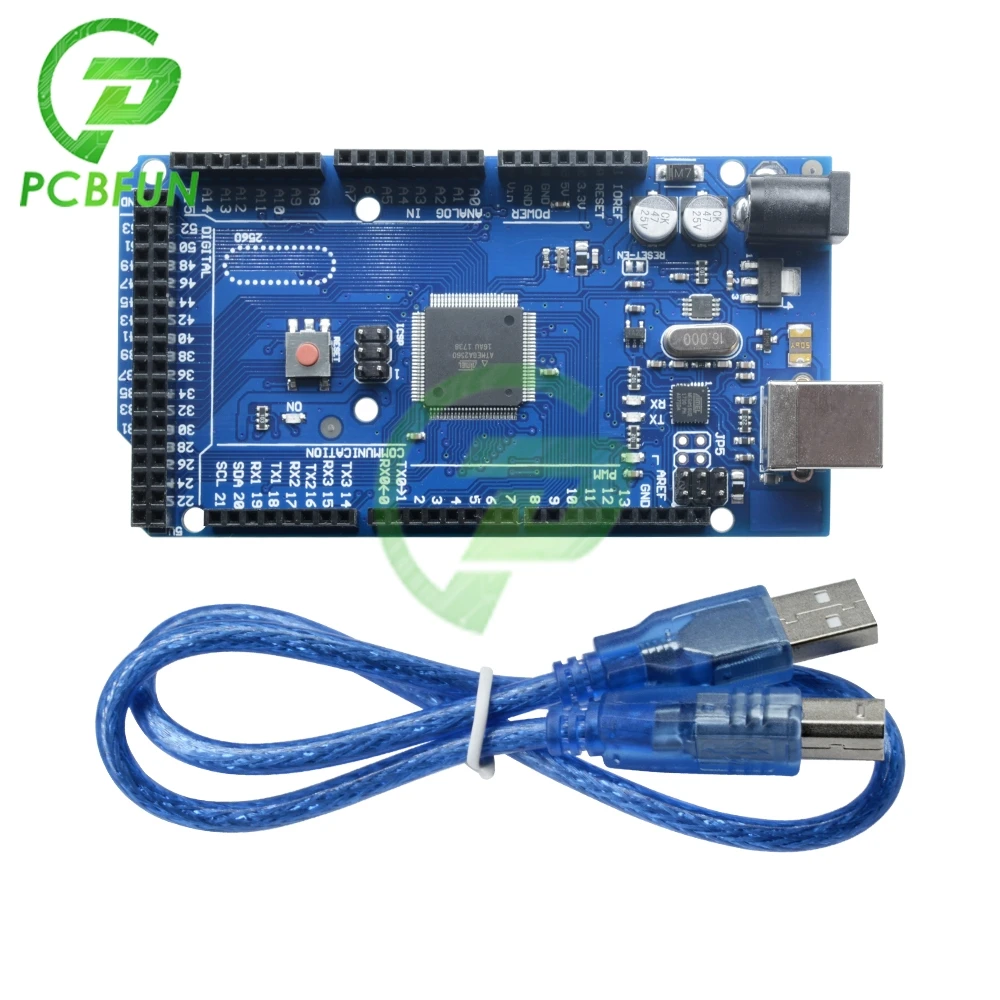 5V MEGA2560 Мега 2560 R3 ATMEGA16U2 ATMEGA2560 ATMEGA2560-16AU доска USB кабель для замены ATMega8U2 модуль Atmega 16U2