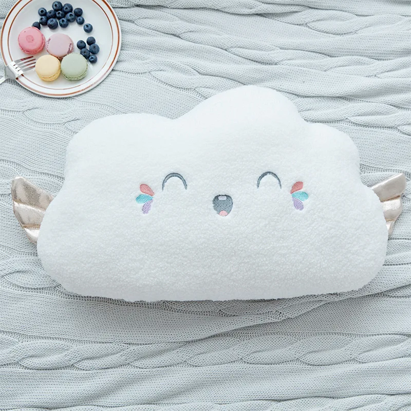 

New Arrival Soft Moon Stars Clouds Plush Pillow Toys Cute Cartoon Stuffed Appease Playmate Doll Kids Girls Birthday Gifts