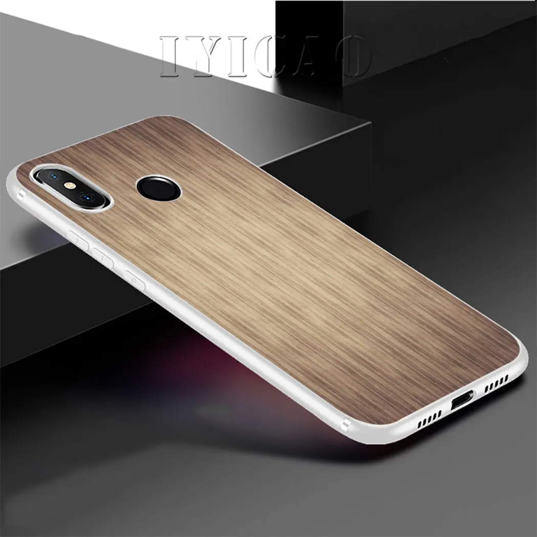 Узор текстуры древесины жесткий диск для Xiaomi mi 5 5S 6 9 8 A2 Lite 5X x 2S F1 SE MAX Дети от 3 до