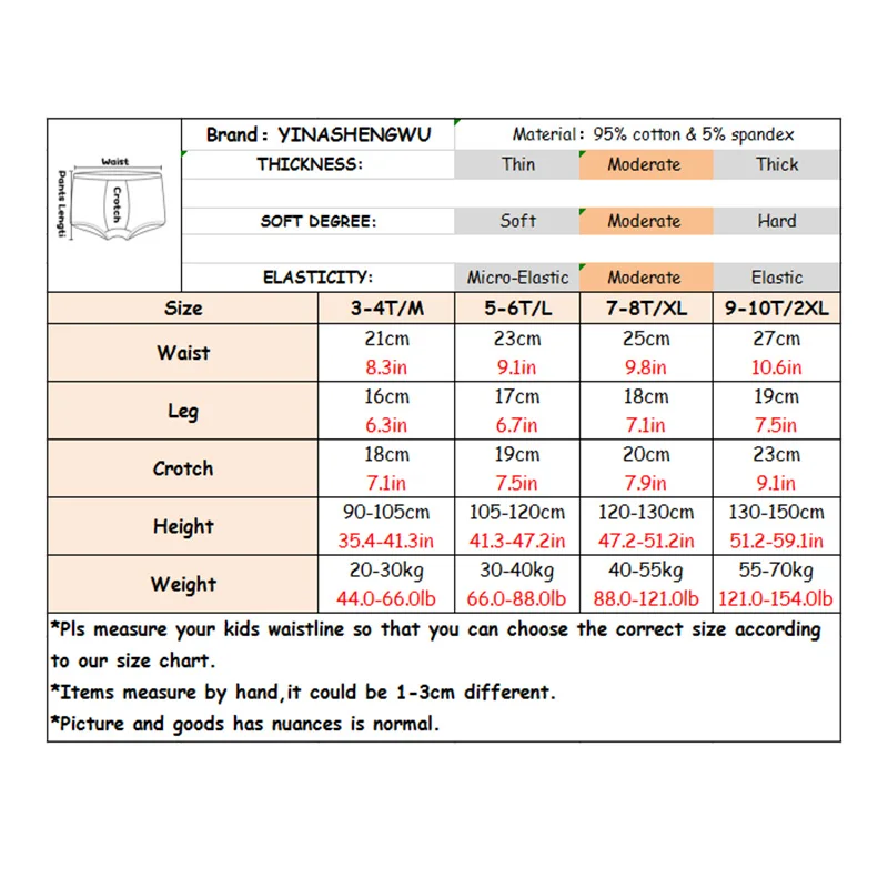 5 шт./Лот хлопковые трусы-боксеры для девочек | Детская одежда и обувь