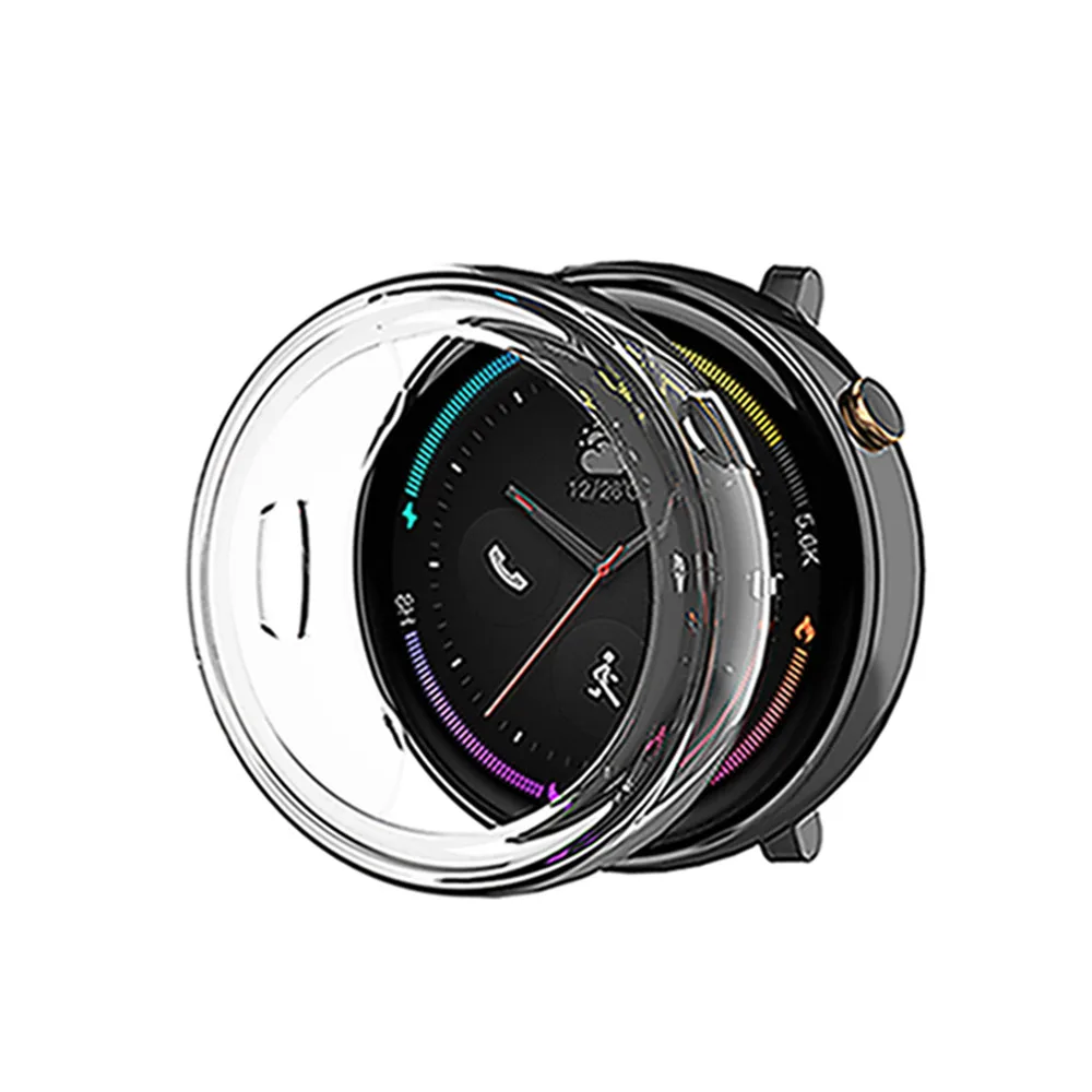 Прозрачный чехол из ТПУ для смарт-часов Huami Amazfit 2 защитный наручных часов с легким