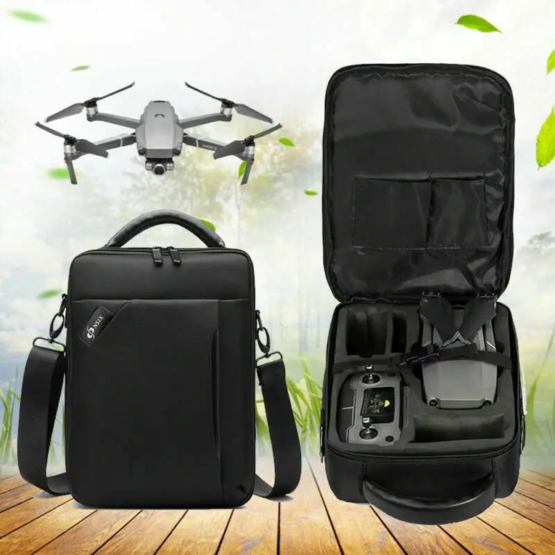 

Black Waterproof Portable Carry Case Storage Bag Box for DJI Mavic 2 Pro/Zoom Drone with Shoulder Strap Outdoor Photography Bag