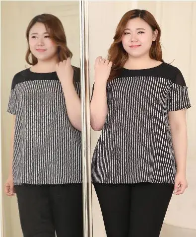 TUHAO размера плюс 10XL 8XL с вертикальными полосами со вставками для женщин большие
