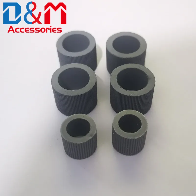 

1Set Compatible New Scanner Feed Pickup Roller Tire Crooked For Kodak SCANMATE I940 I920 Separation Pad Rubber