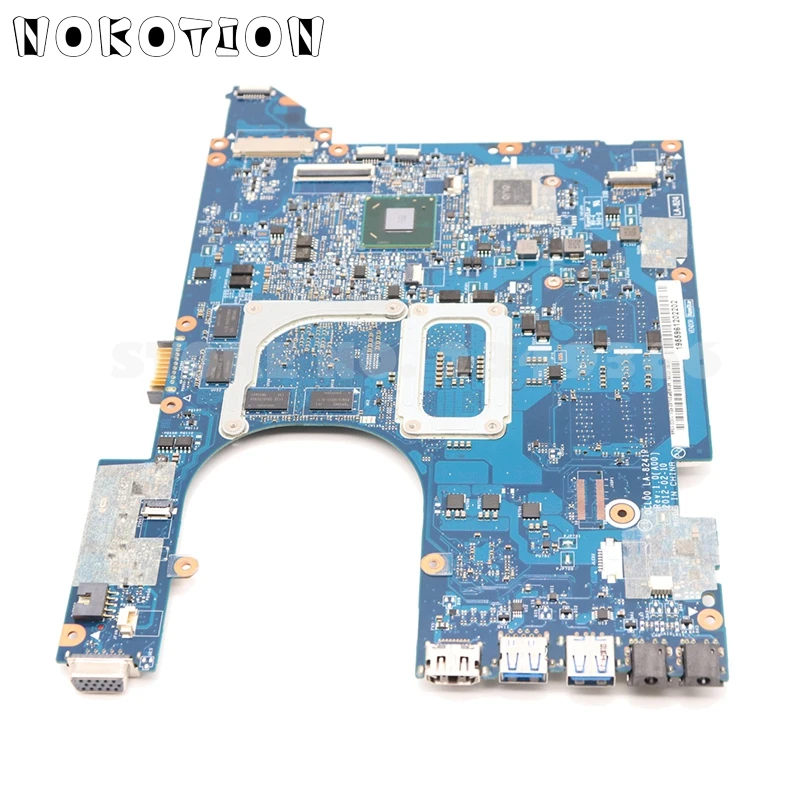 NOKOTION материнская плата для ноутбука Dell Vostro 3560 v3560 Материнская плата ноутбука CN-0RDH49 0RDH49 QCL00 LA-8241P HM77 DDR3 HD7670M видеокарта