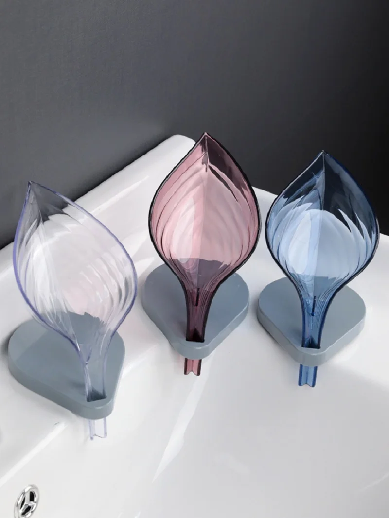 Подставка для мыла сушилка в форме листа|Портативные мыльницы| |