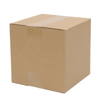 100 corrugated paper boxes 6x6x6 15 2x15 2x15 2cm easy to assemble yellowus stock