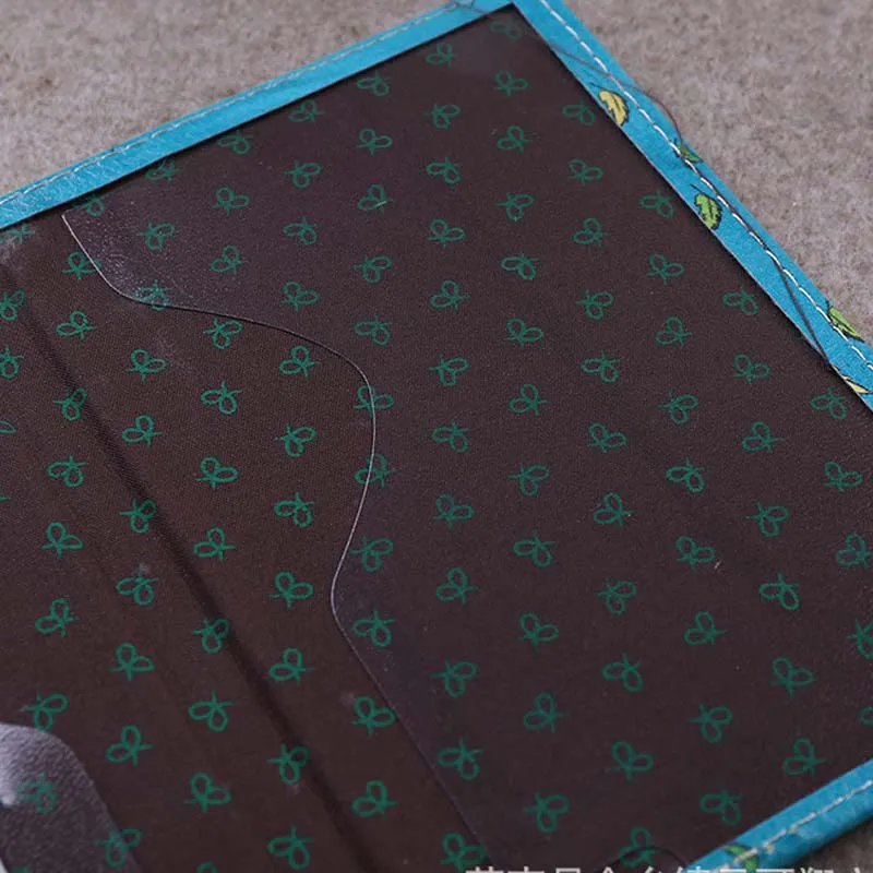 Мультфильм милый цветной Кот аниме Обложка для паспорта путешествия кошелек