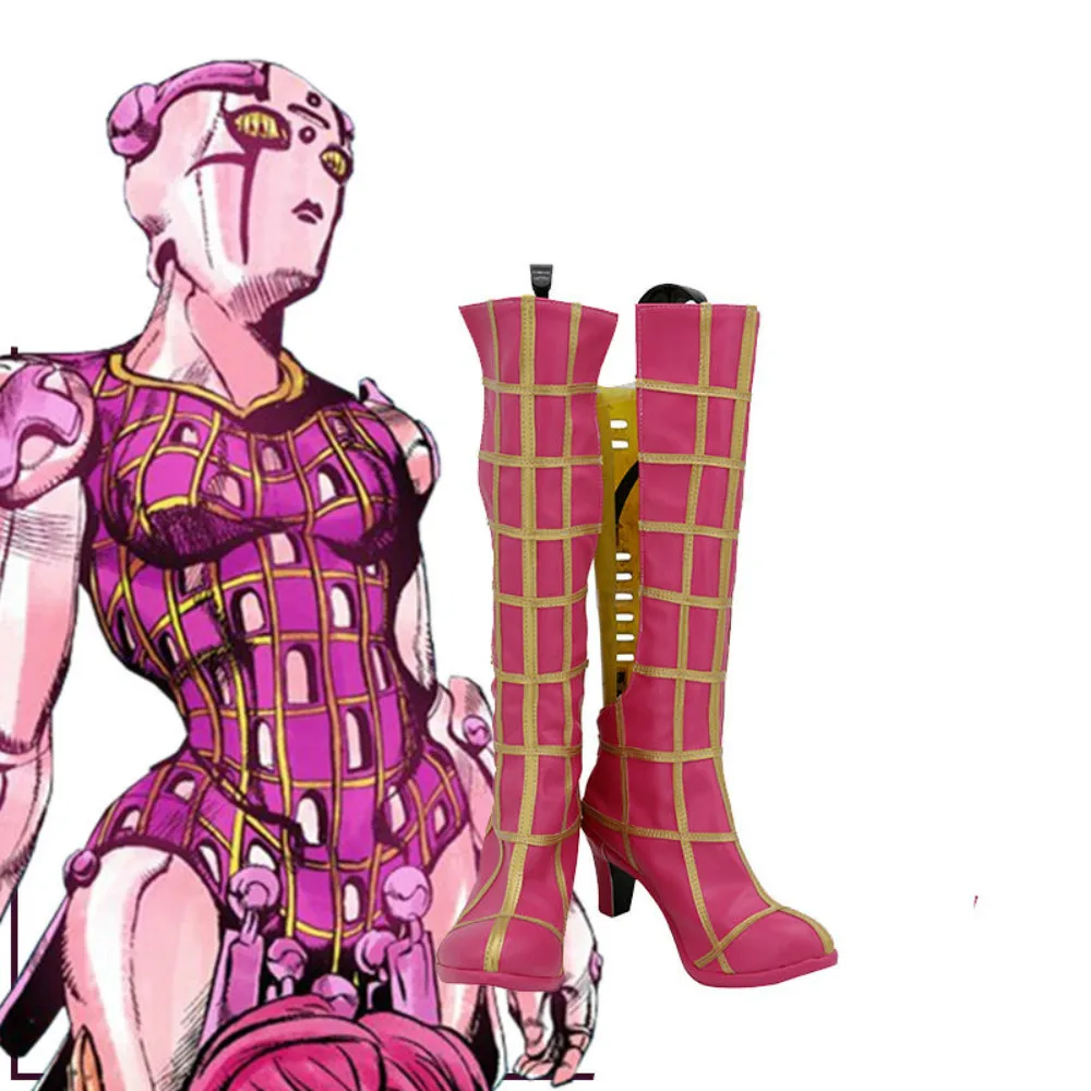 Туфли для косплея RainbowCos0 невероятные приключения Джоджо Триш игрушка аниме