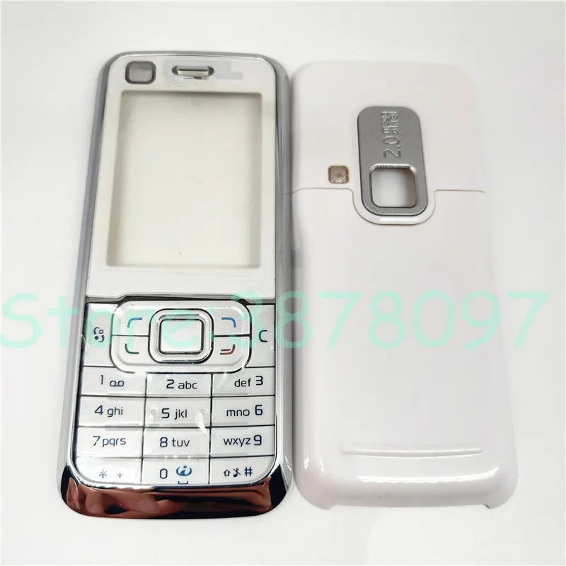 Новинка чехол для телефона Nokia 6120 6120C + клавиатура задняя крышка аккумулятора с