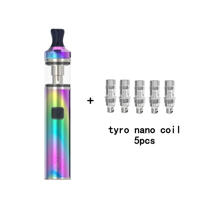 Электронная сигарета Vaptio TYRO NANO вейп с аккумулятором 900 мА · ч заправка сверху 2 0 мл
