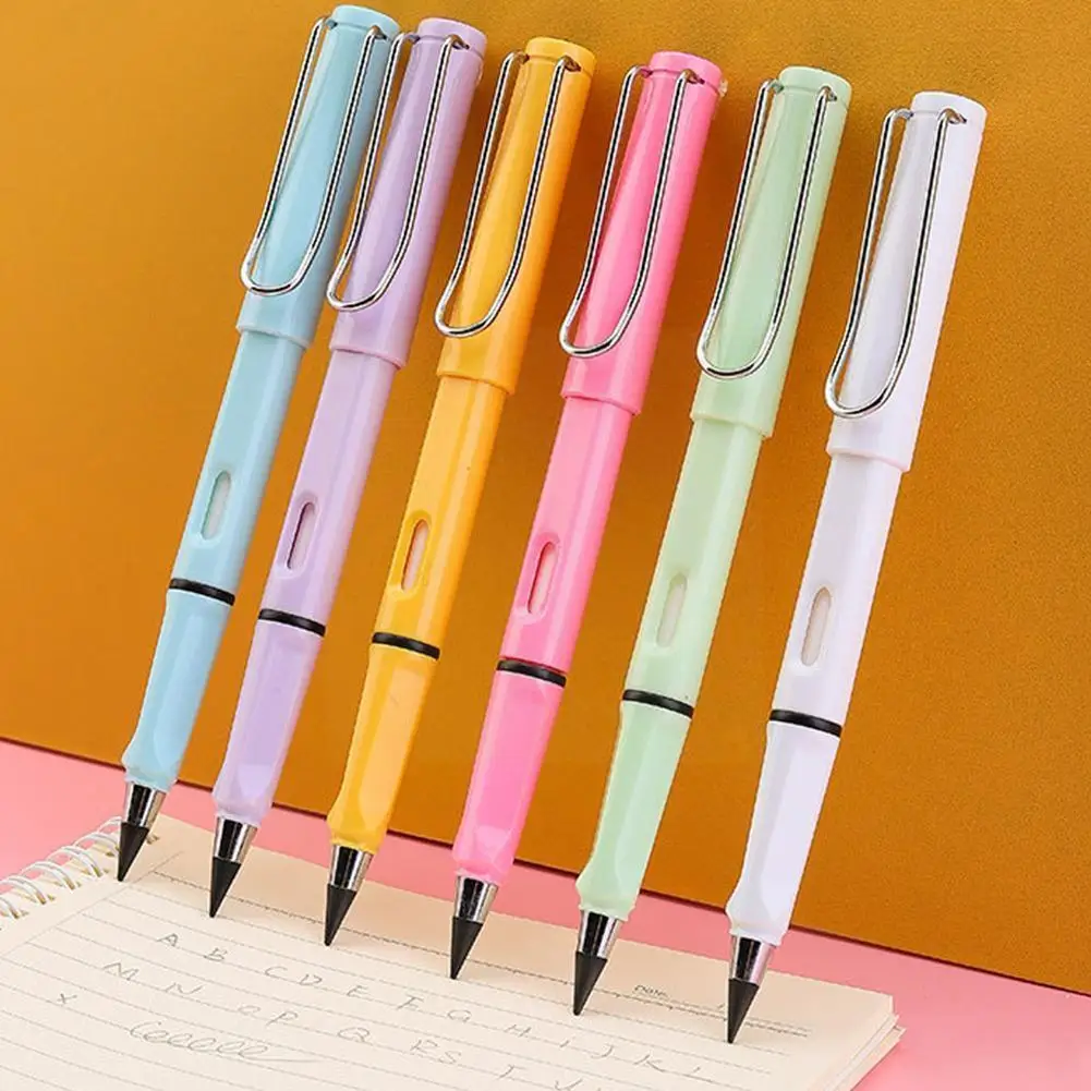 

Офисная технология неограниченное письмо вечный карандаш без чернил волшебная ручка школьный карандаш HB для рисования скетчей кавайная ст...