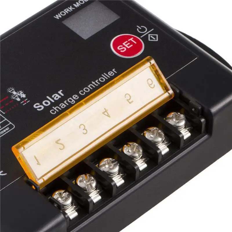 Панель солнечной батареи зарядное устройство Регулятор зарядки 10A 12V/24V|Солнечная