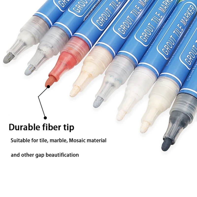 

Home Tile Grout Pen Refill Wall Grout Refresher Marker Water Resistant Instant Repair Anti Mould