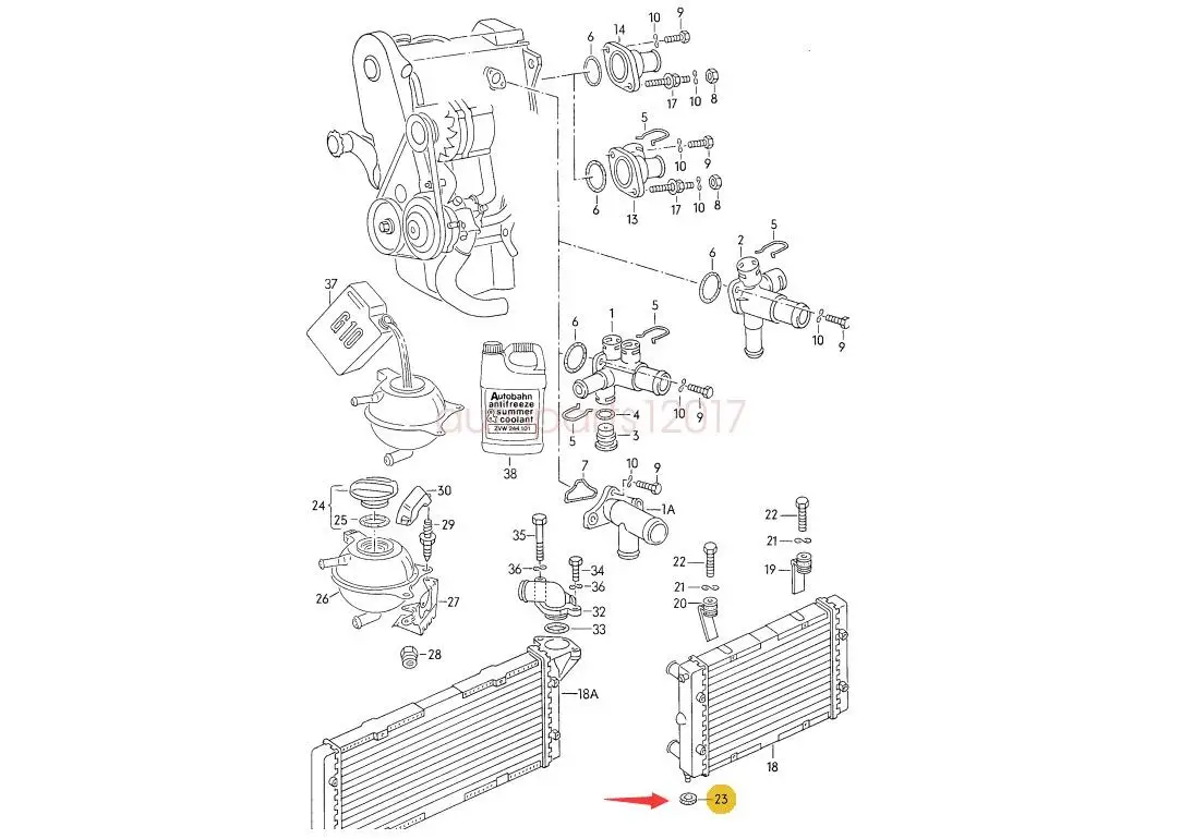 Новинка 5 шт. воздушный фильтр Резиновая Втулка Шайба для Audi VW SkodaSeat