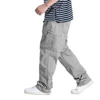 new fashion cargo pants men casual straight loose baggy trousers streetwear hiphop harem pants men clothing