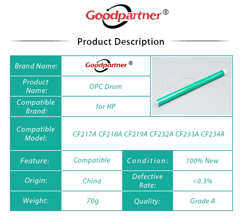 10for HP M102 M104 M106 M130 M132 M134 M203 M206 227 M230 фотобарабанное фазирующее устройство 17A 19A 32A 34A