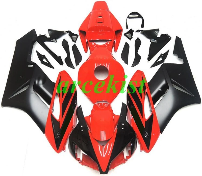 

4Gifts New ABS Motorcycle Whole Fairing kit Fit For HONDA CBR1000RR 2004 2005 04 05 Bodywork set Red black cool