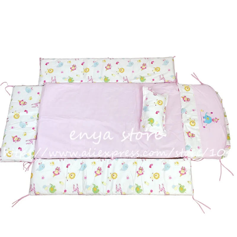 Комплект постельного белья для младенцев детская кроватка подушка матрас задняя