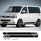 2 шт., автомобильные виниловые наклейки для Volkswagen VW Multivan T5 T6