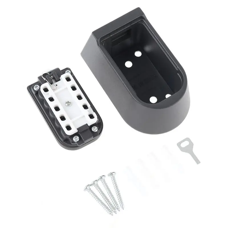 

Wall Mount Spare Key Safe Storage Box for Home Family Realtor Waterproof Push Button Code Combination Password Security Case