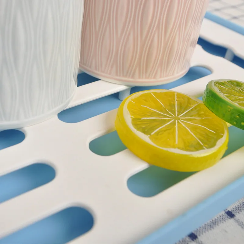 Пластиковая сушилка для слива фруктов лоток посуды большая раковины столешница