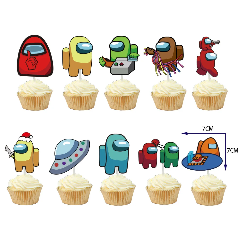 1 Набор из нас на тему дня рождения торт карты баннер вечерние латексные шары для