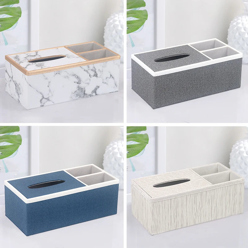 

Paper Towel Tissue Box Room Coffee Table Simple Nordic Paper Storage Box Creative Home Boite Mouchoir Decorative Boxes EI50TB