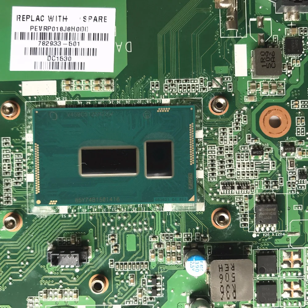 Отлично подходит для материнской платы ноутбука hp 15 P 782933 501 с SR23W I7 5500U DAY16EMB8C0 840M 2GB