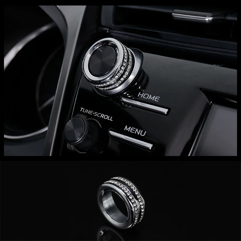 Декоративная крышка QHCP для регулировки громкости звука автомобиля ручка