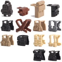 4pcs kids building blocks police equipment accessories assemble compatible block bricks toys for children infant early education