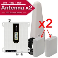 saudi arabia cellular amplifier repeater gsm 2g 3g 4g communication amplifier antenna 900 1800 2100 onetwo indoor antenna