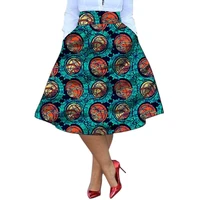 african kente skirt african clothing printed skirts ankara pleated skirt dashiki print summer streetwear women clothes