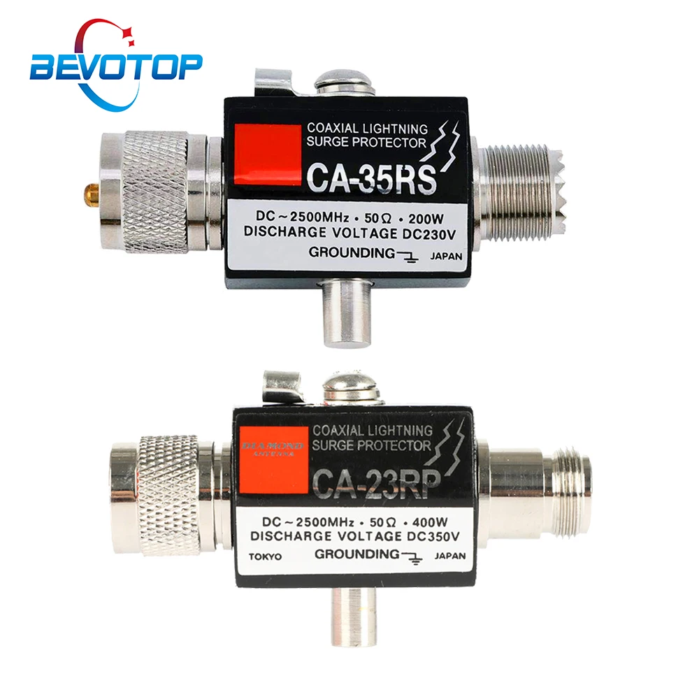 BEVOTOP CA-23RP/CA-35RS PL259 SO239 N Radio Repeater Koaxial Anti-Blitz Antenne Überspannungsschutz 50 Ohm