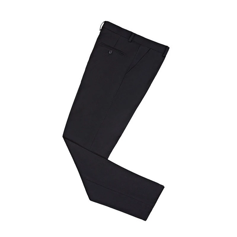 Мужской бархатный костюм ANNIEBRITNEY черный приталенный смокинг с аппликацией