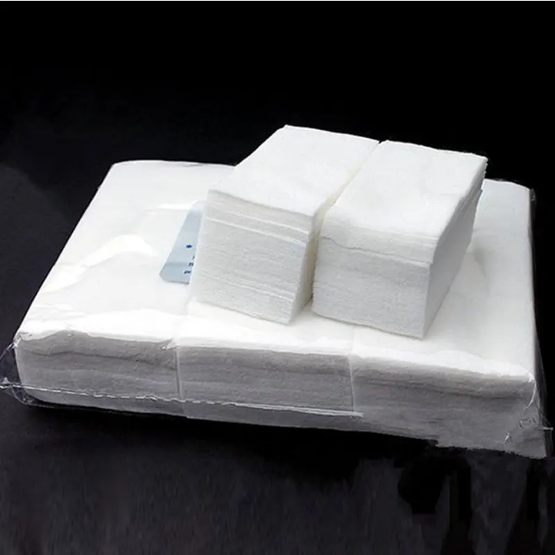 Хлопковое полотенце для ногтей 600 шт./пакет удаления гель лака профессионального