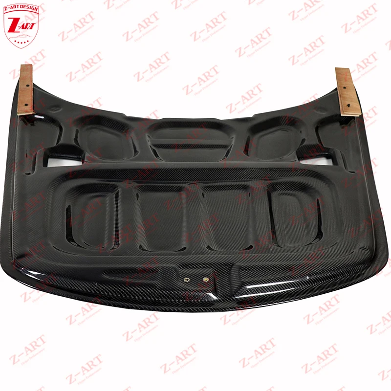 Передняя крышка багажника Z-ART 718 GT2 RS из углеродного волокна для Porsche 982 передняя