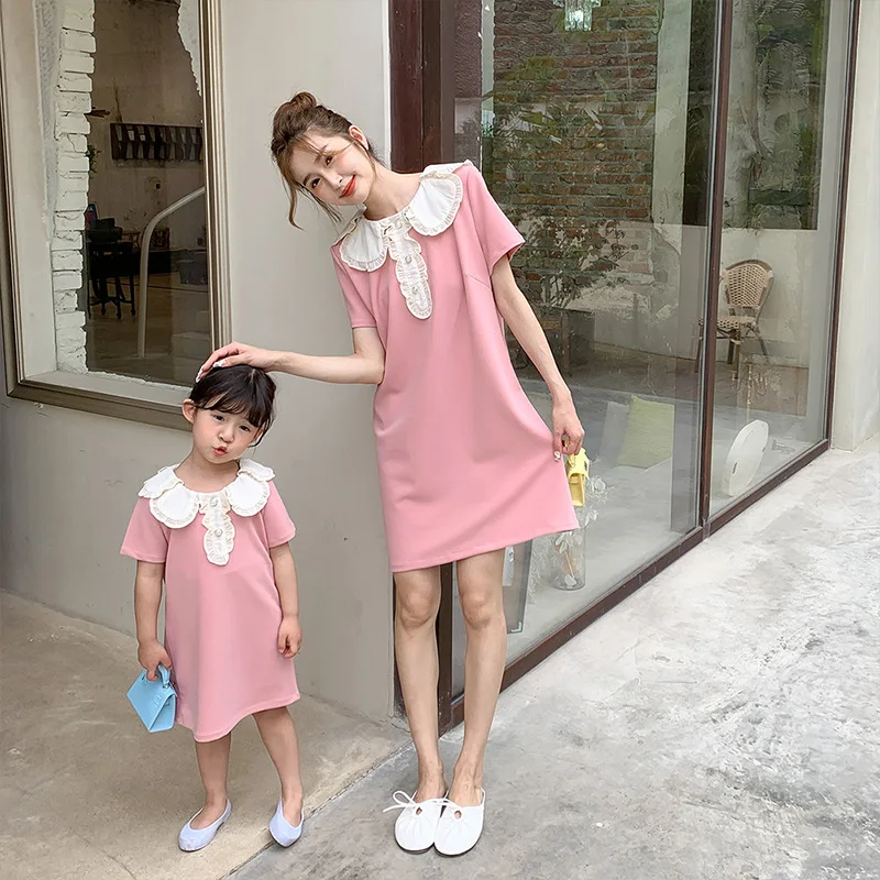 

2021 spring and autumn high quality parent-child clothes