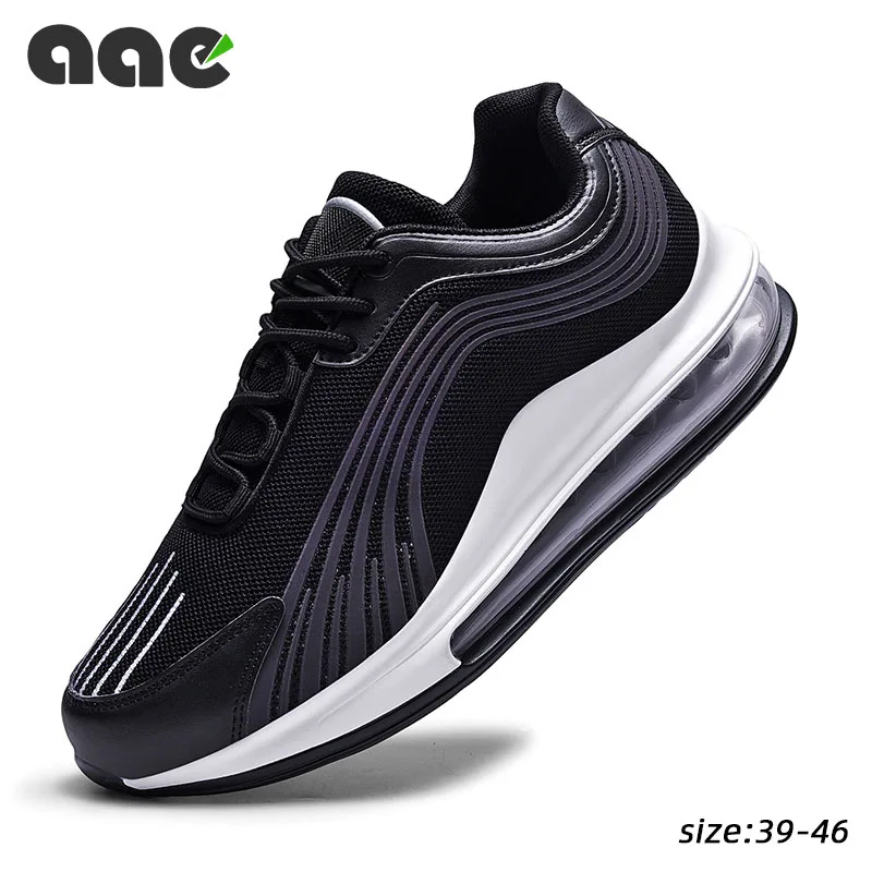 

Кроссовки Tend мужские с воздушной подушкой, повседневная сетчатая дышащая Спортивная обувь для бега, на шнуровке