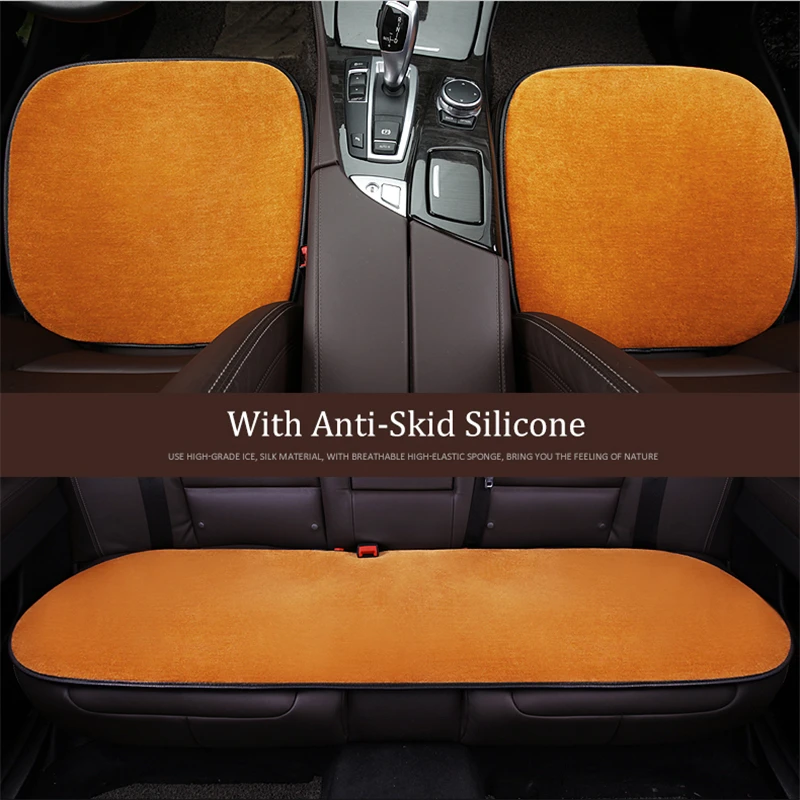 Karcle 1 шт. овчина мех чехлы для автомобильных сидений шерсть антибактериальный