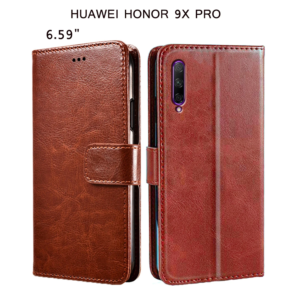 Для huawei Honor 9X Pro флип-чехол для huawei Honor 9X Premium не китайский чехол из искусственной кожи Кошелек на huawei 9X 9XPro Премиум чехол