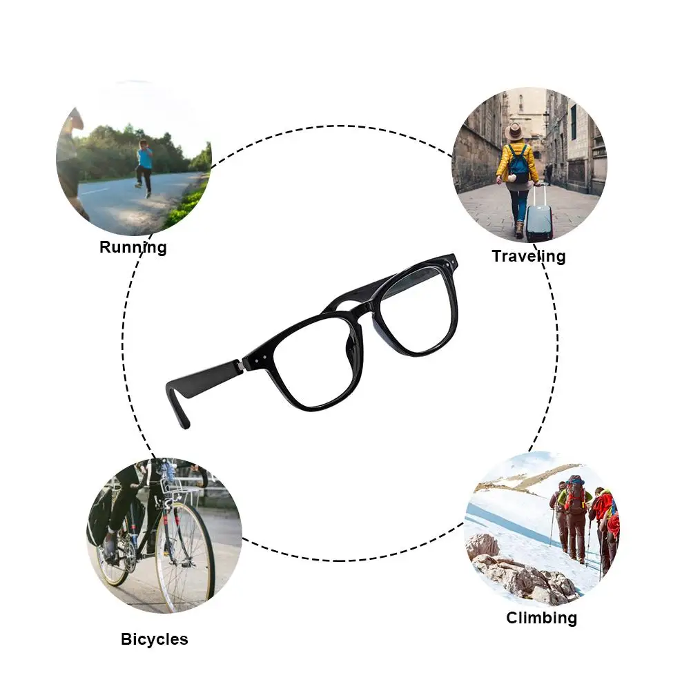저렴한 패션 지능형 안경, 아웃도어 스테레오 스포츠 스마트 안경, 블루투스 호환 4.1 선글라스 헤드폰, 마이크 포함