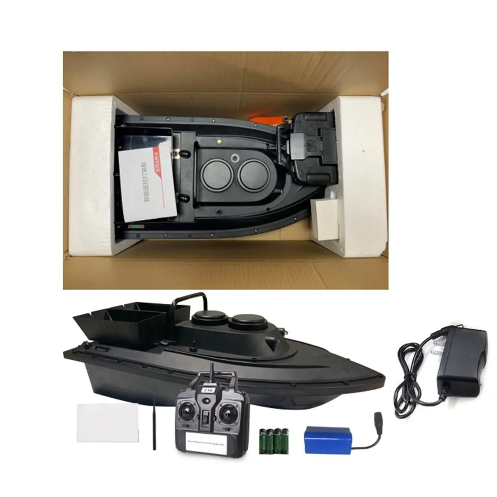 US D11 Smart RC приманка лодка игрушки двойной мотор рыболокатор корабль лодка пульт дистанционного управления 500 м рыбацкие лодки катер рыболовный инструмент модель игрушки - Цвет: US
