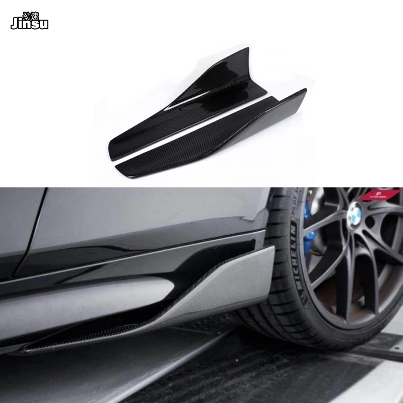 Боковые юбки из углеродного волокна для AUDI A4 b7 b8 b9 sline s4 A6 sedan C6 C7 avant s6 TT Quattor TTS RS style