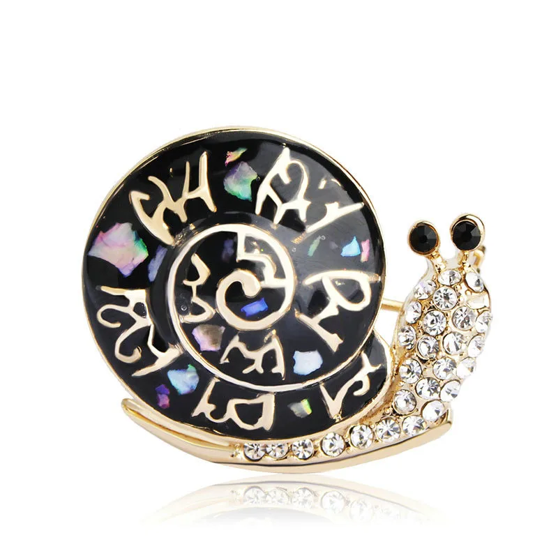 Модные раковина абалона улиток брошь подарки на Рождество броши с насекомыми